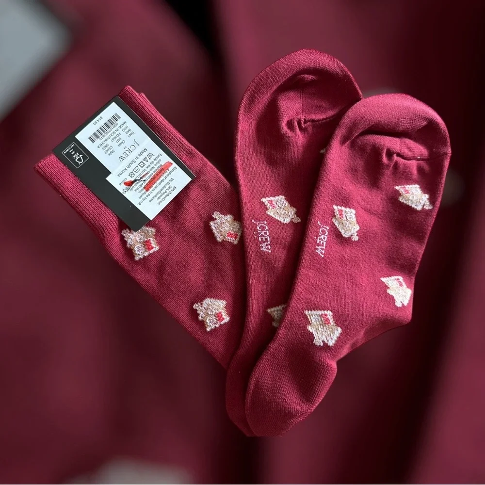 J. Crew Men’s Socks OSFA NWT House Image